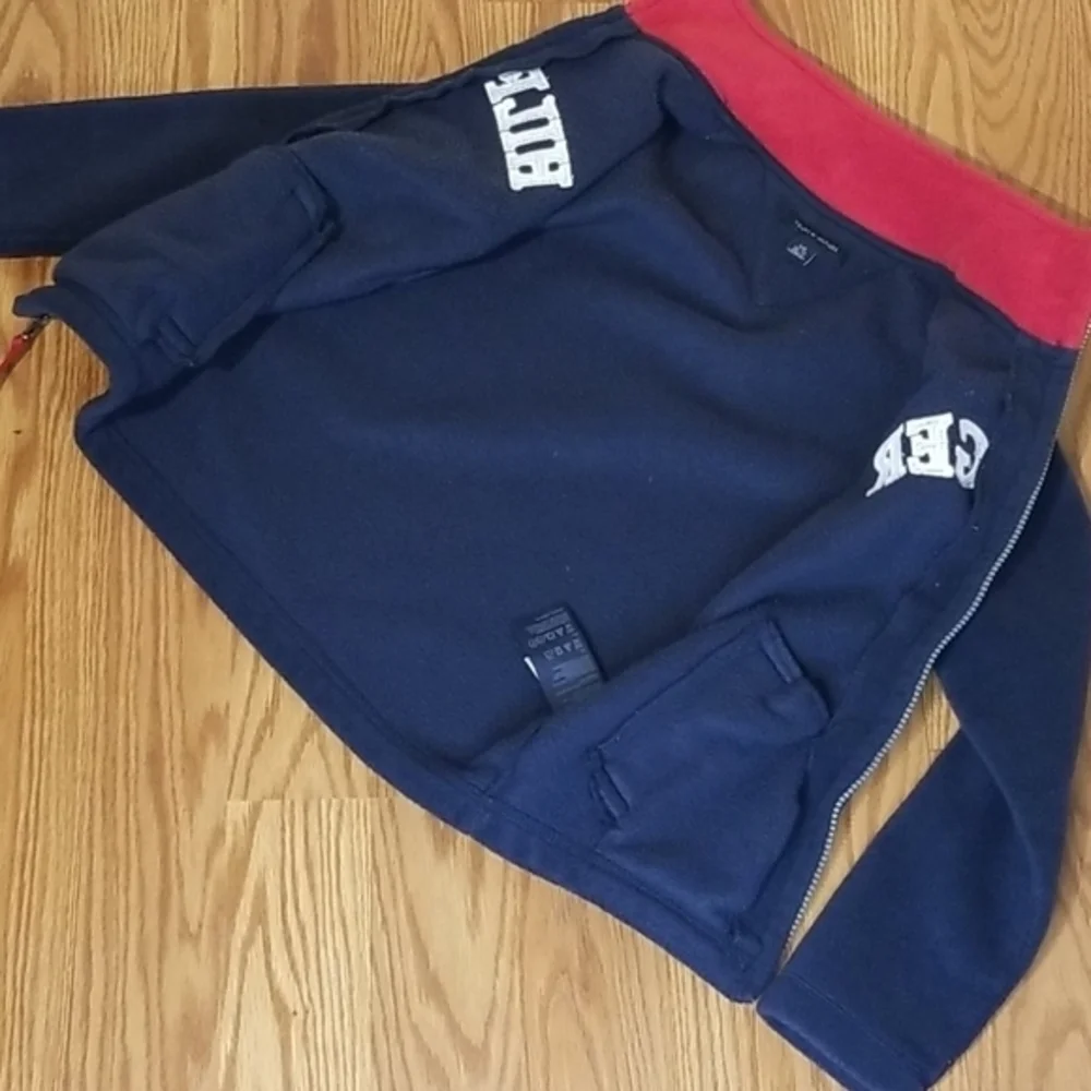Tommy Hilfiger fleece zip up jacket s 6/7‎